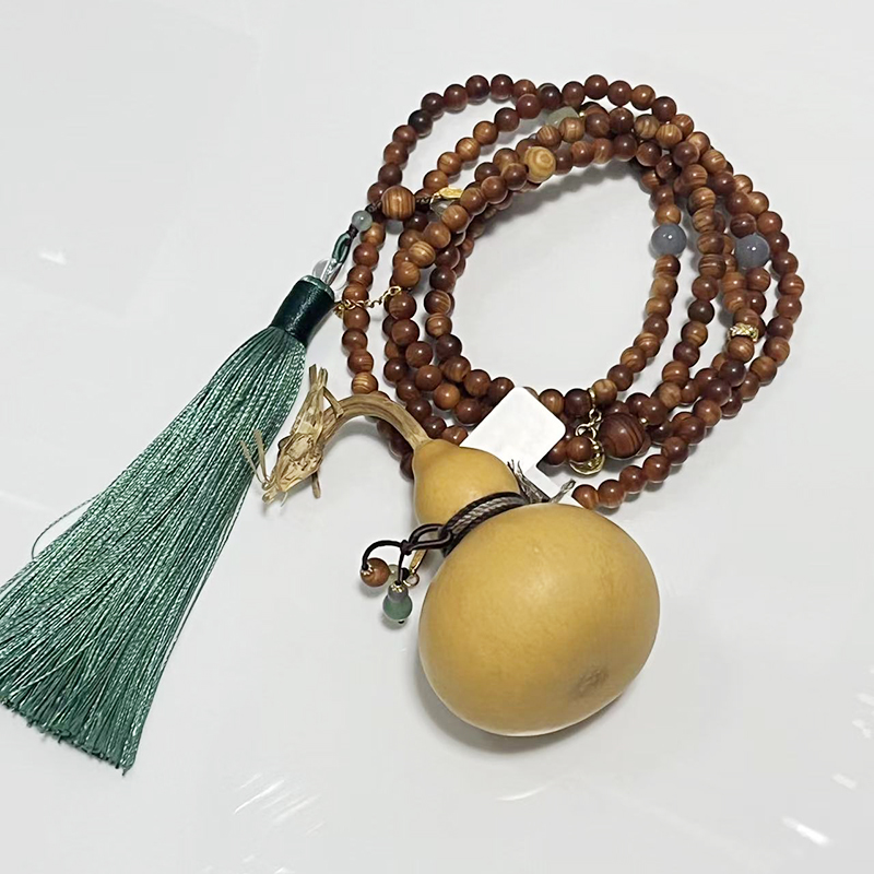 【小乔展会】崖柏DIY葫芦新款链