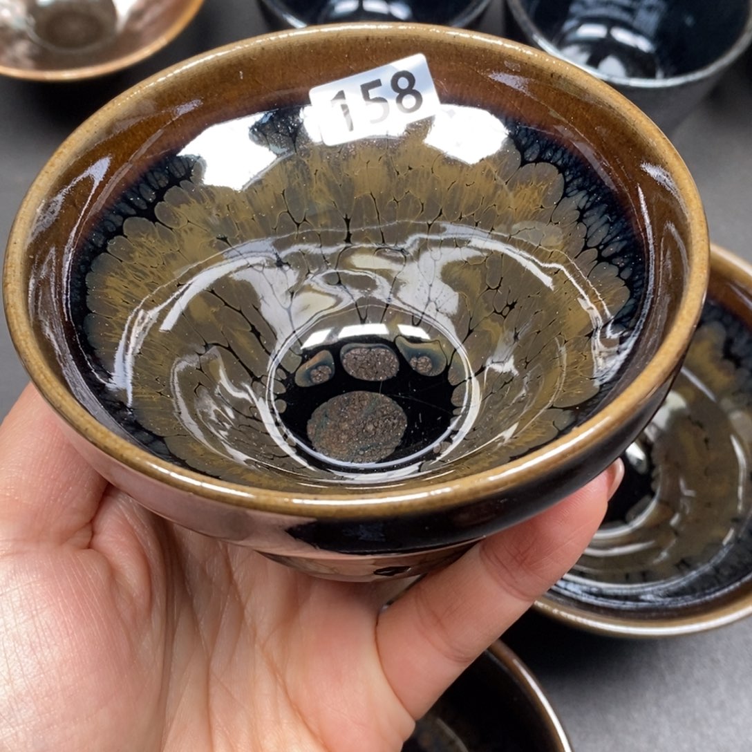 茶盏建窑建盏主人杯158