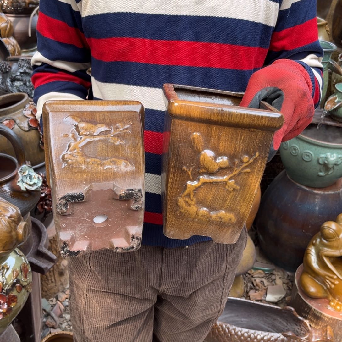 红陶高18口14有孔