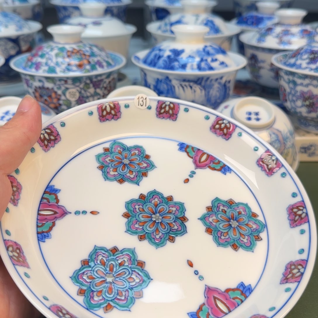 彦祖纯手工手绘茶具131