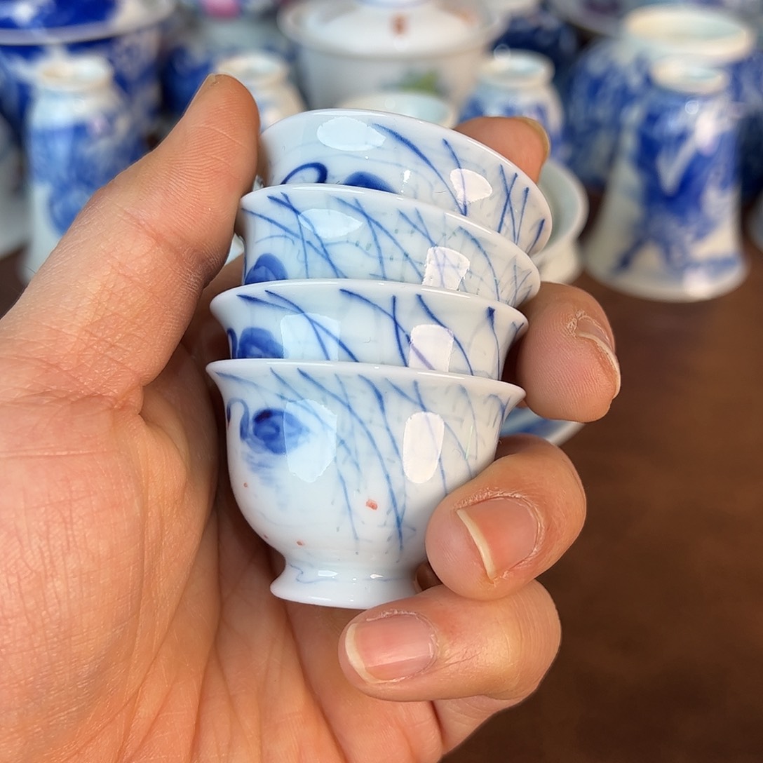 杯@****e景德镇全手工手绘陶瓷