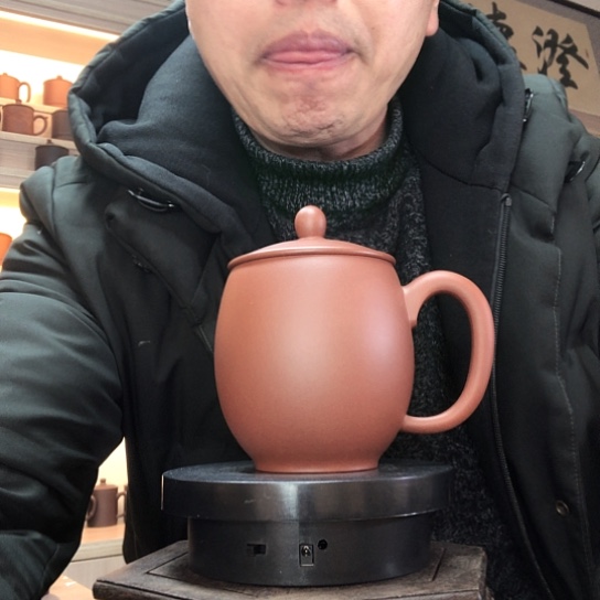 清水泥茶杯龙蛋容量500