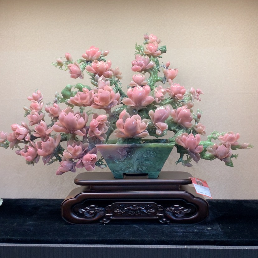 【闪购商品】蛇纹石玉摆件覆膜未镶嵌