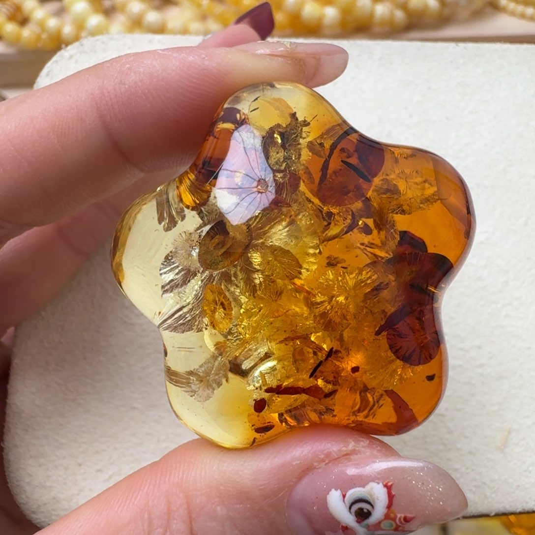 蜜蜡吊坠(不含链)未镶嵌