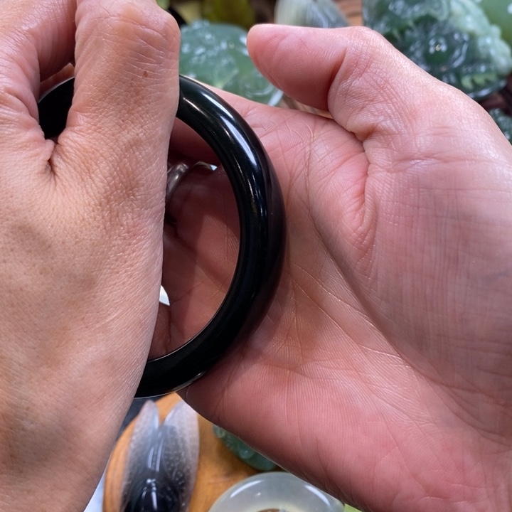 毛***仰蛇纹石玉未镶嵌手把