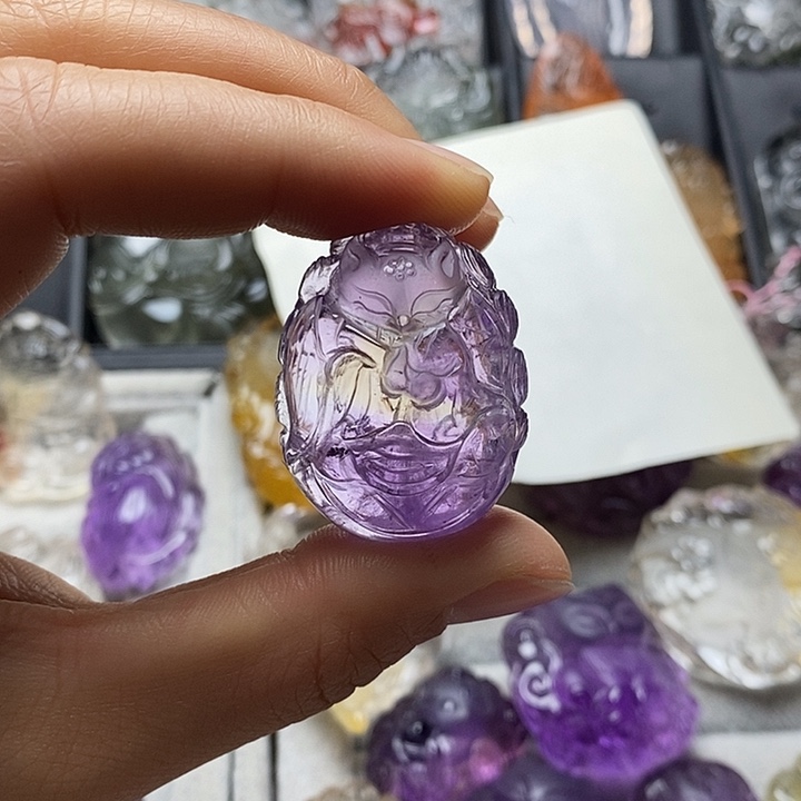 颈饰未镶嵌水晶水晶吊坠