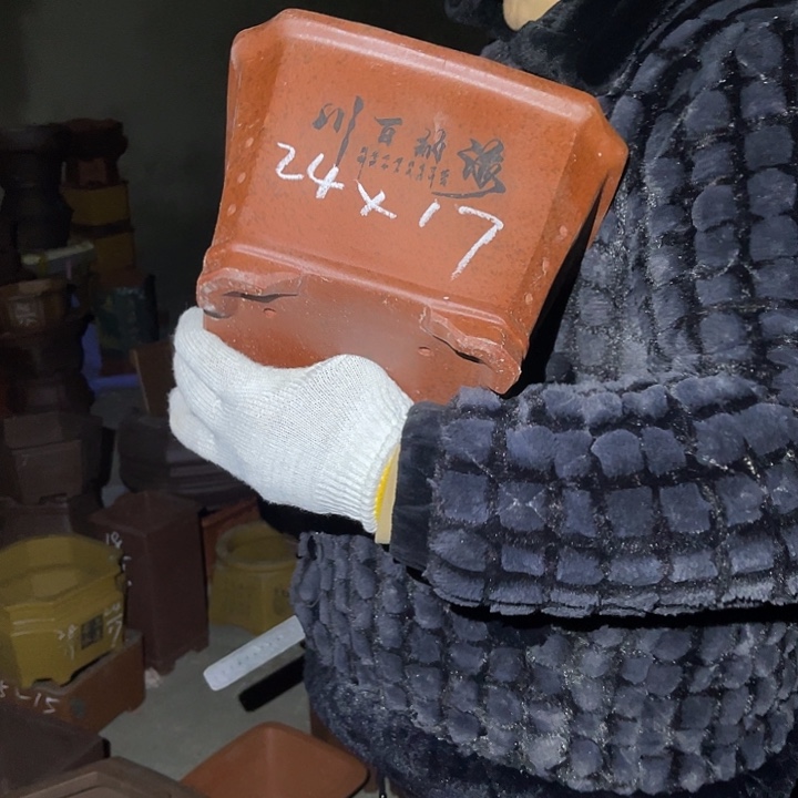 紫砂花盆紫砂等传统