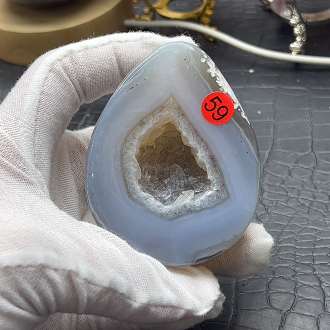 珠宝半成品未镶嵌水晶龙蛋59