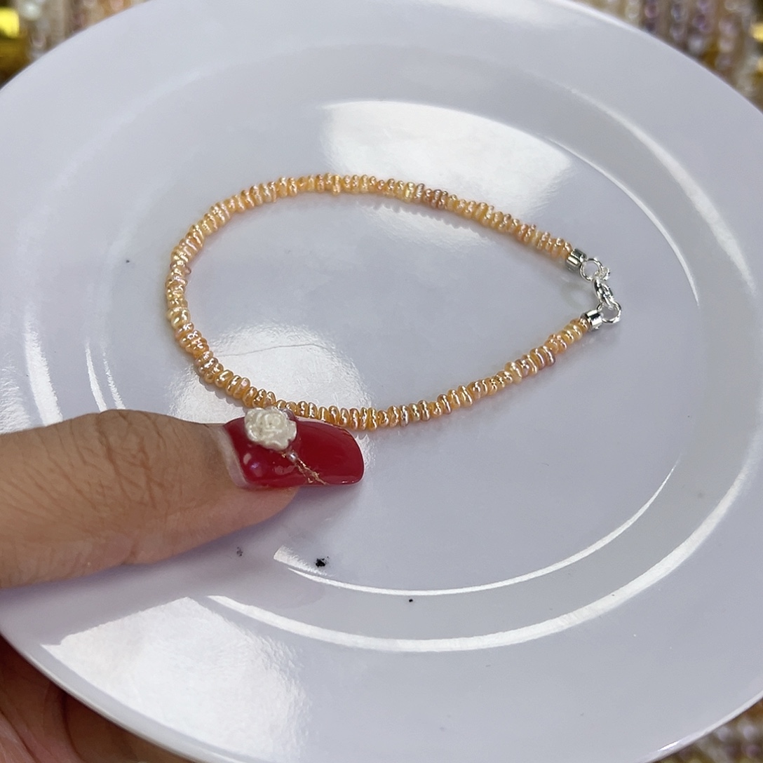 手绳钛钢淡水珍珠