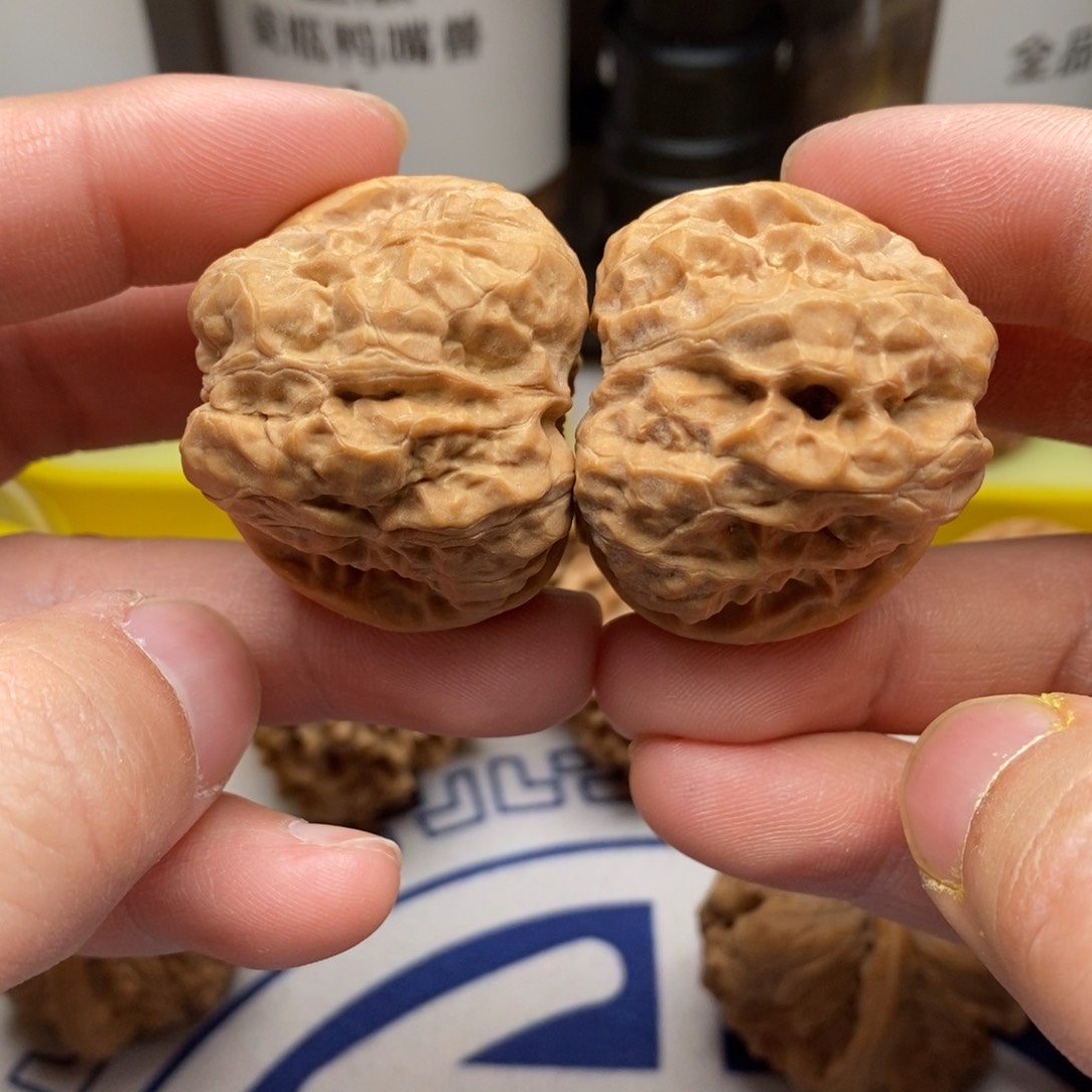 核桃把件三八蛤蟆头