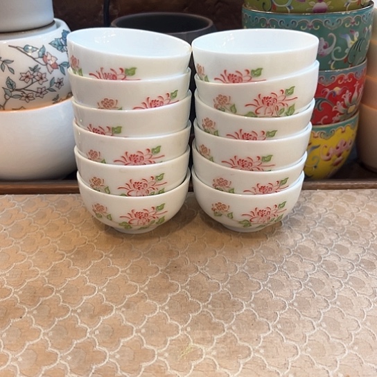 现代陶瓷单杯微瑕12个