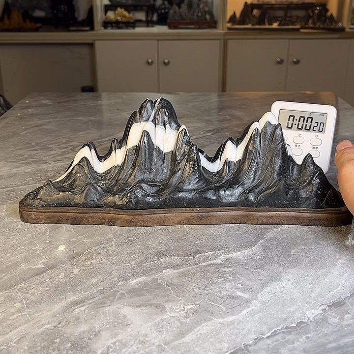 泰***客奇石茶宠鱼缸文房摆件 