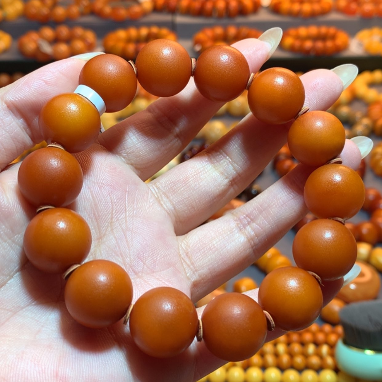 【闪购商品】手串蜜蜡未镶嵌蜜蜡手串