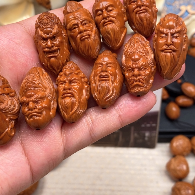 【闪购商品】橄榄核手串橄榄手工雕刻工艺