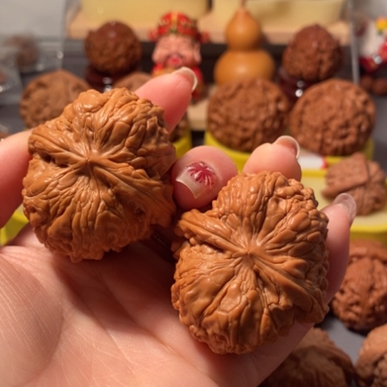 文玩核桃吊坠45门墩全品