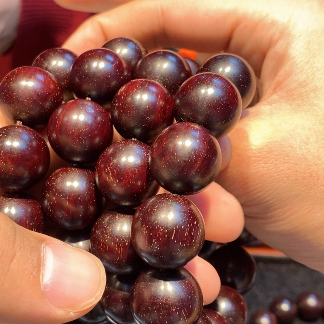 小叶紫檀手串/手链1.8满星