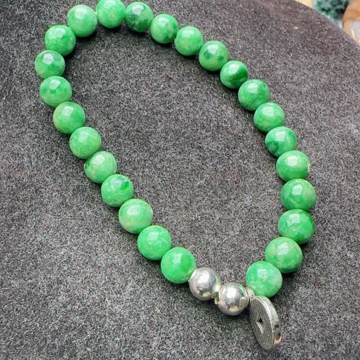 翡翠未镶嵌颈饰天然A货36