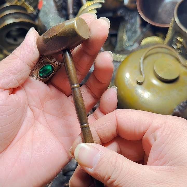 铜器摆件收收藏藏