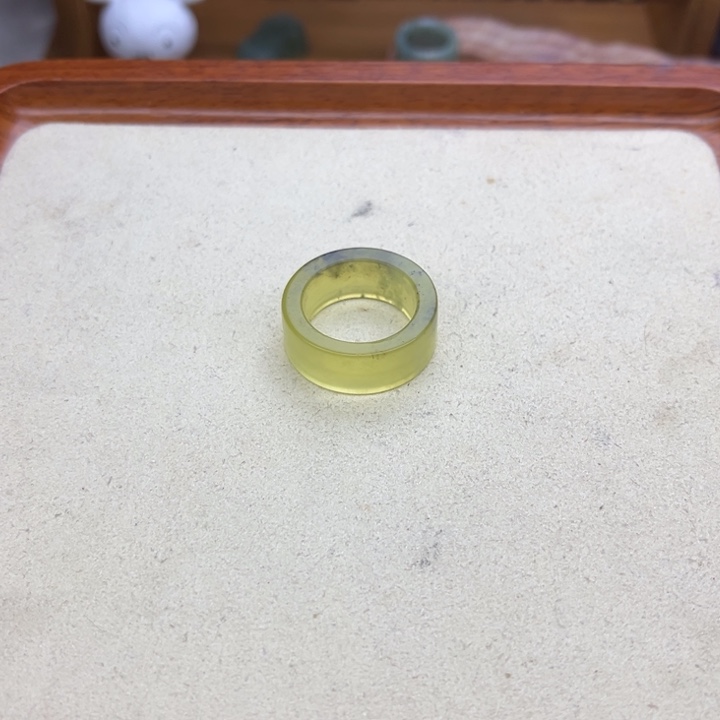 ༺***༻蛇纹石玉未镶嵌戒圈