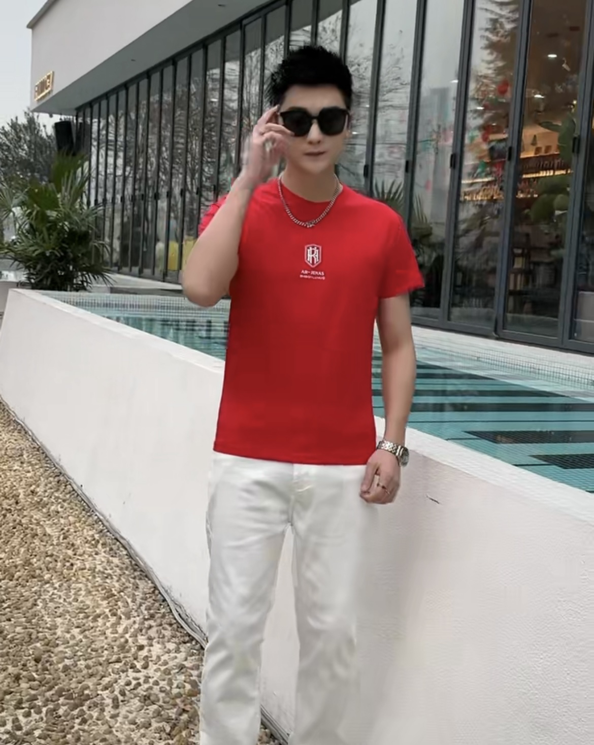 206新款舒适冰感男士短袖T恤