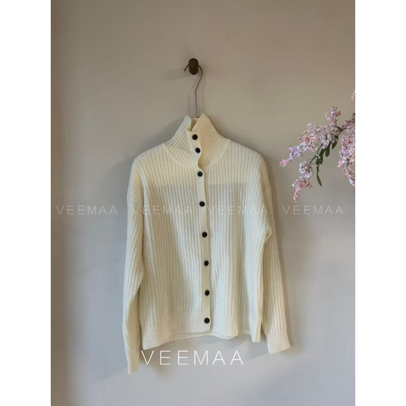 【Veemaa】茧晤 定制款绵羊毛显瘦保暖百搭毛衣 衣长61cm