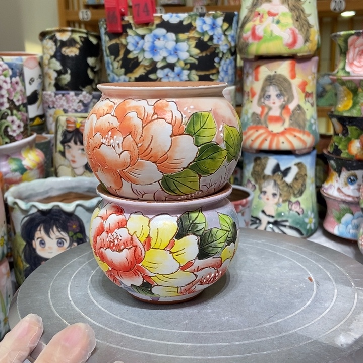 景德镇艺术手绘作品
