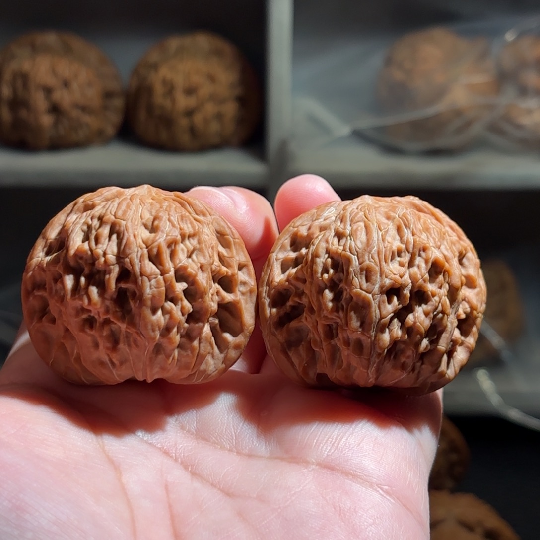 A***！把件文玩核桃41全品山地磨