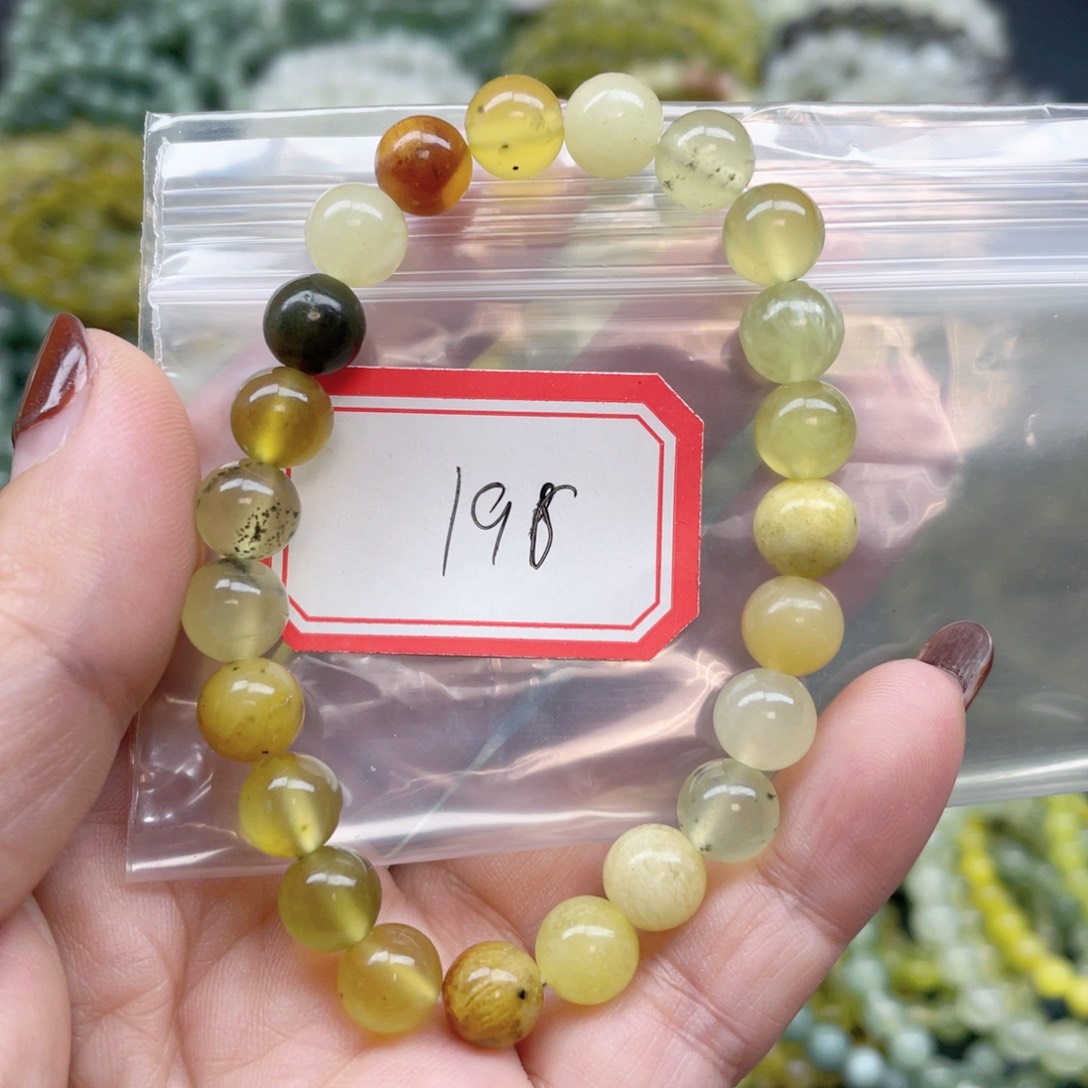 未镶嵌蛇纹石玉手串