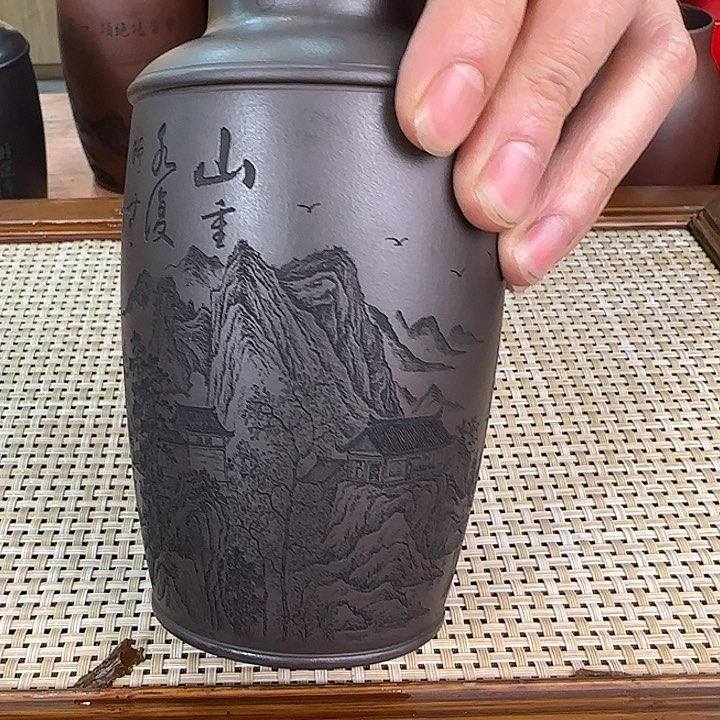 紫砂茶杯精品紫砂杯