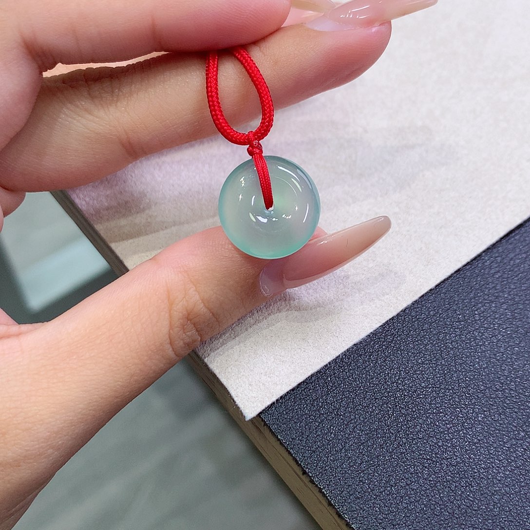 翡翠未镶嵌吊坠(不含链)15.4-5.5