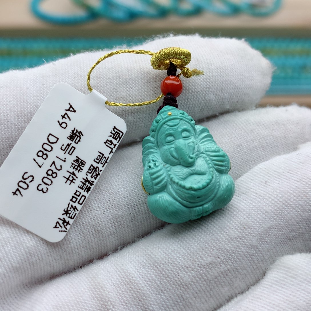 绿松石珠宝奇石未镶嵌