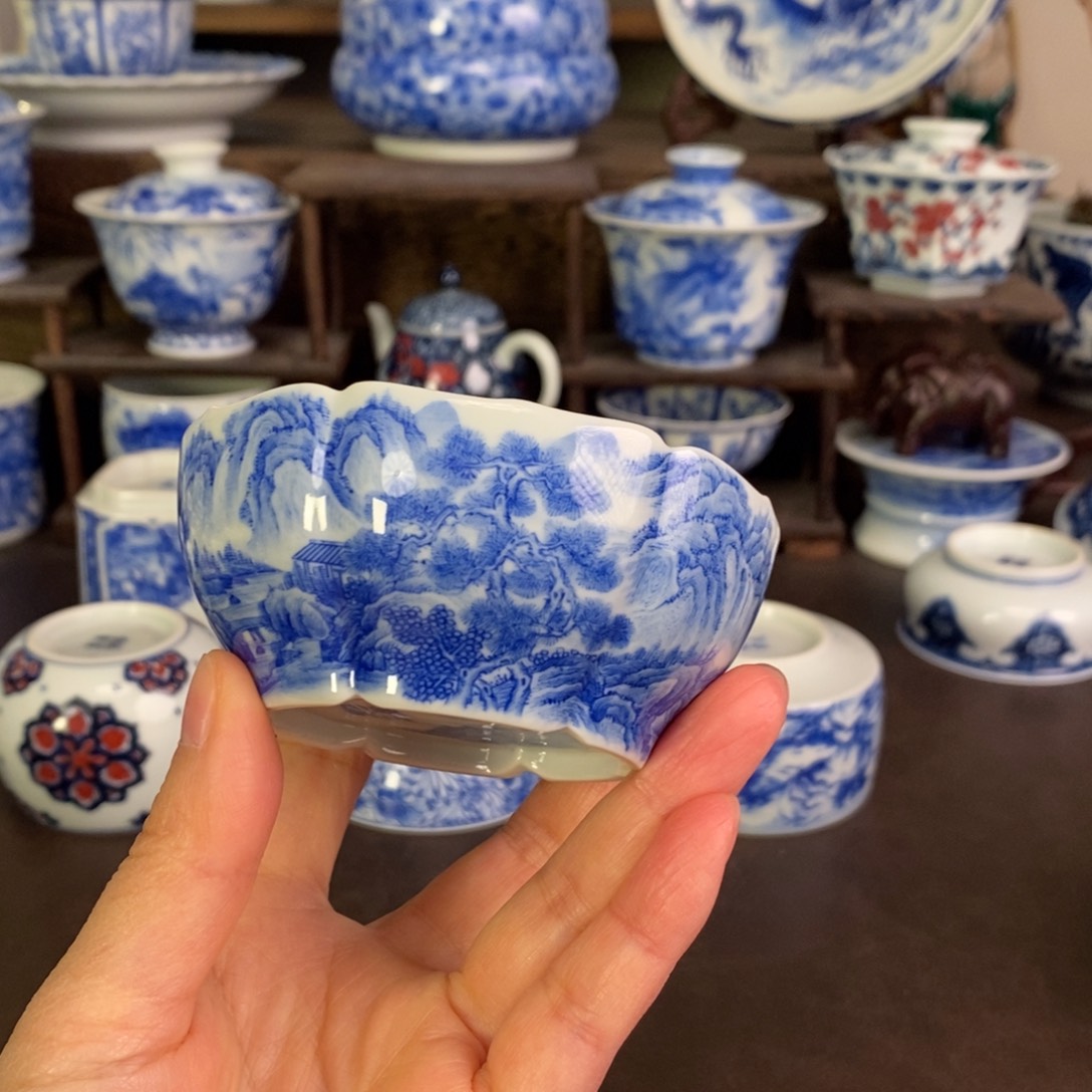 景德镇陶瓷手工手绘