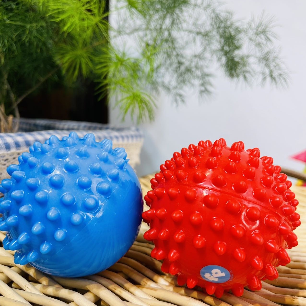 婴儿按摩球儿童感统训练抚触感知球玩具（两个装）