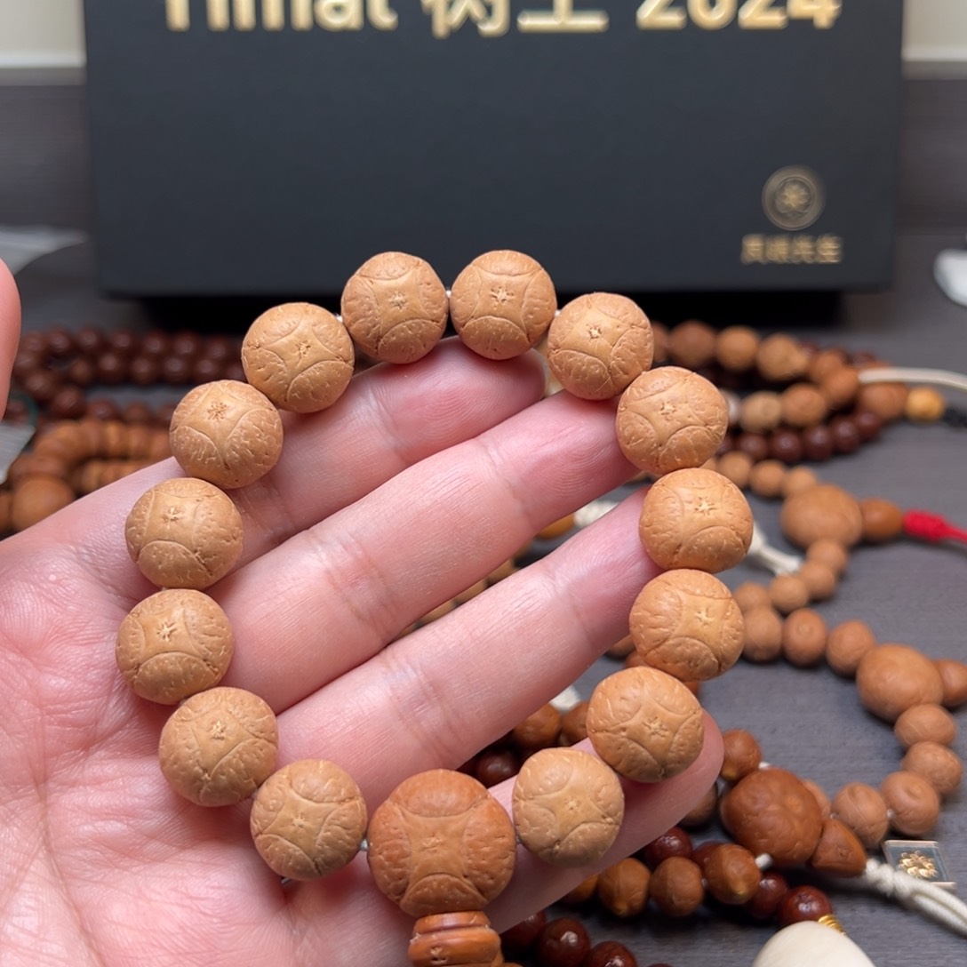 凤眼菩提手串练手麒麟眼手串尺寸15.16