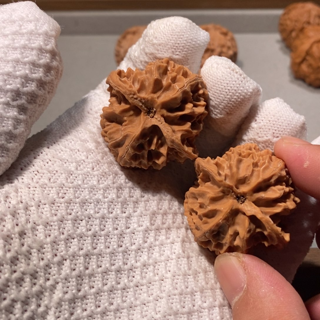 絜***予核桃把件38全品苹果园