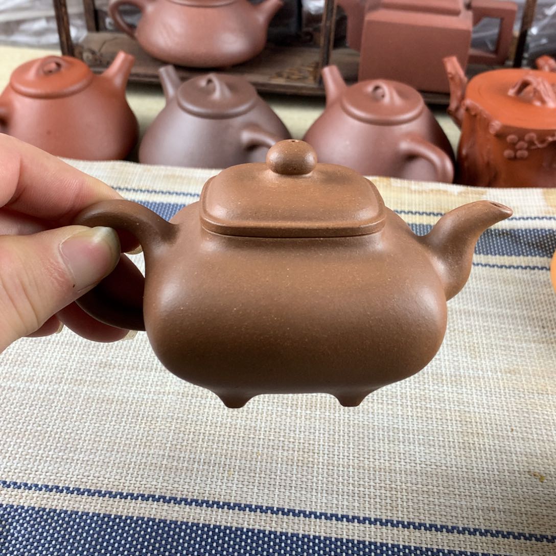 紫砂茶壶黄龙山老段泥
