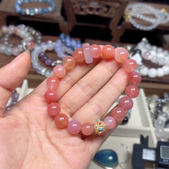 水晶手链未镶嵌金薇薇