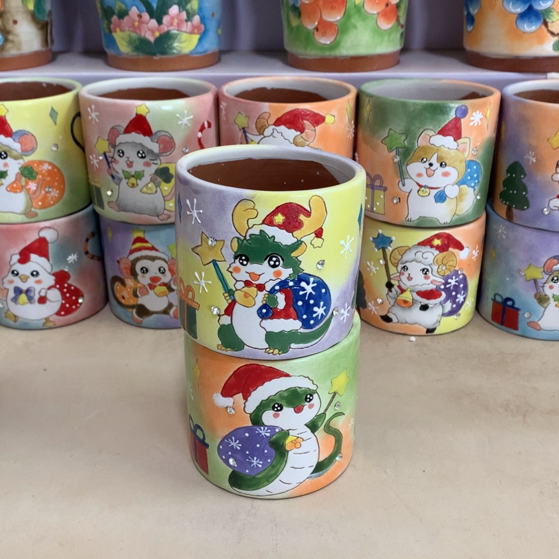 福利正品红陶花盆