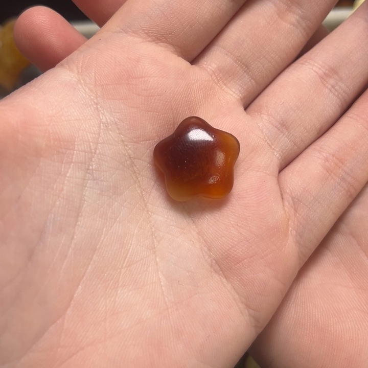 琥珀颈饰未镶嵌天然蜜蜡配件