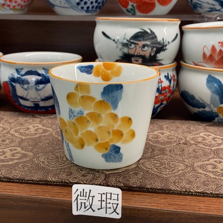 釉下老陶泥手工绘制