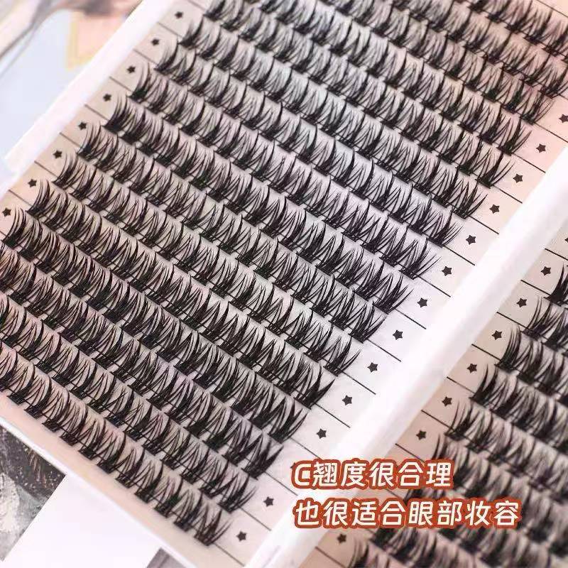 混合发假睫毛自然款