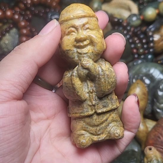 岫岩河磨玉（透闪石质玉）未镶嵌挂件