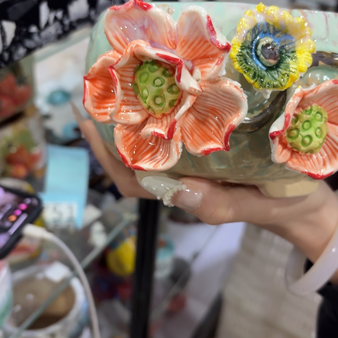 本场直播满百送个盆