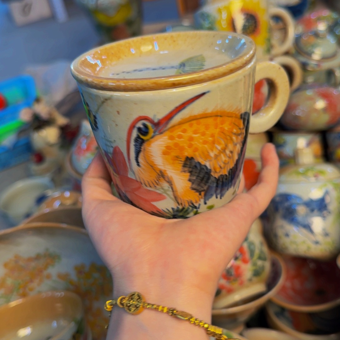 瓷片景德镇陶瓷手工手绘