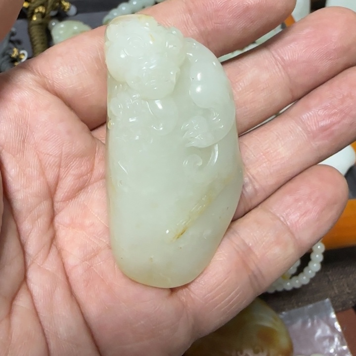 和田玉挂件未镶嵌═**乂