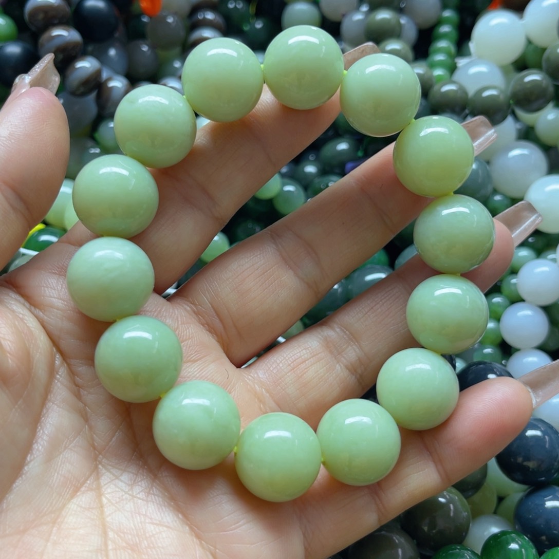 和田玉手链未镶嵌