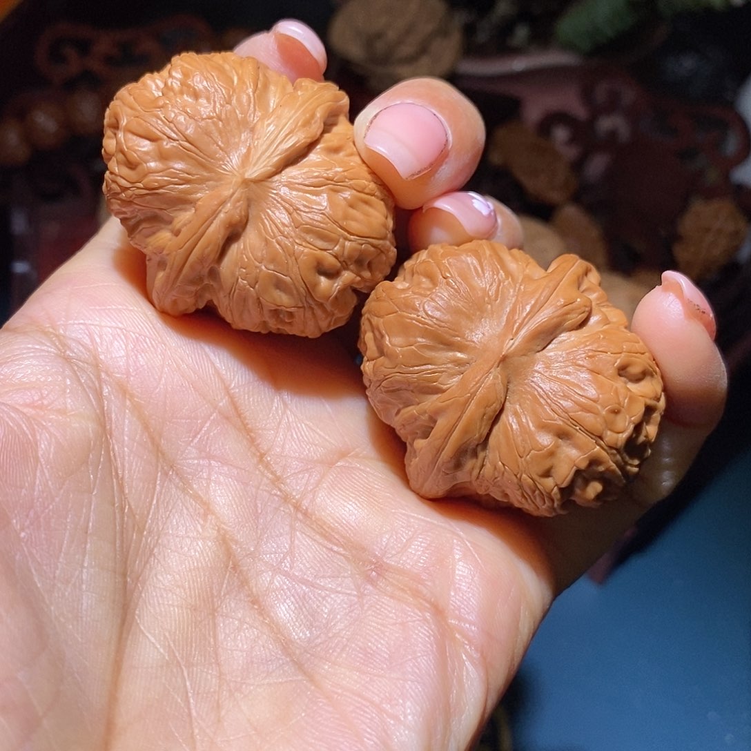 文玩核桃把件元宝41