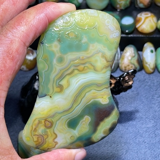 【闪购商品】未镶嵌玛瑙/玉髓珠宝奇石