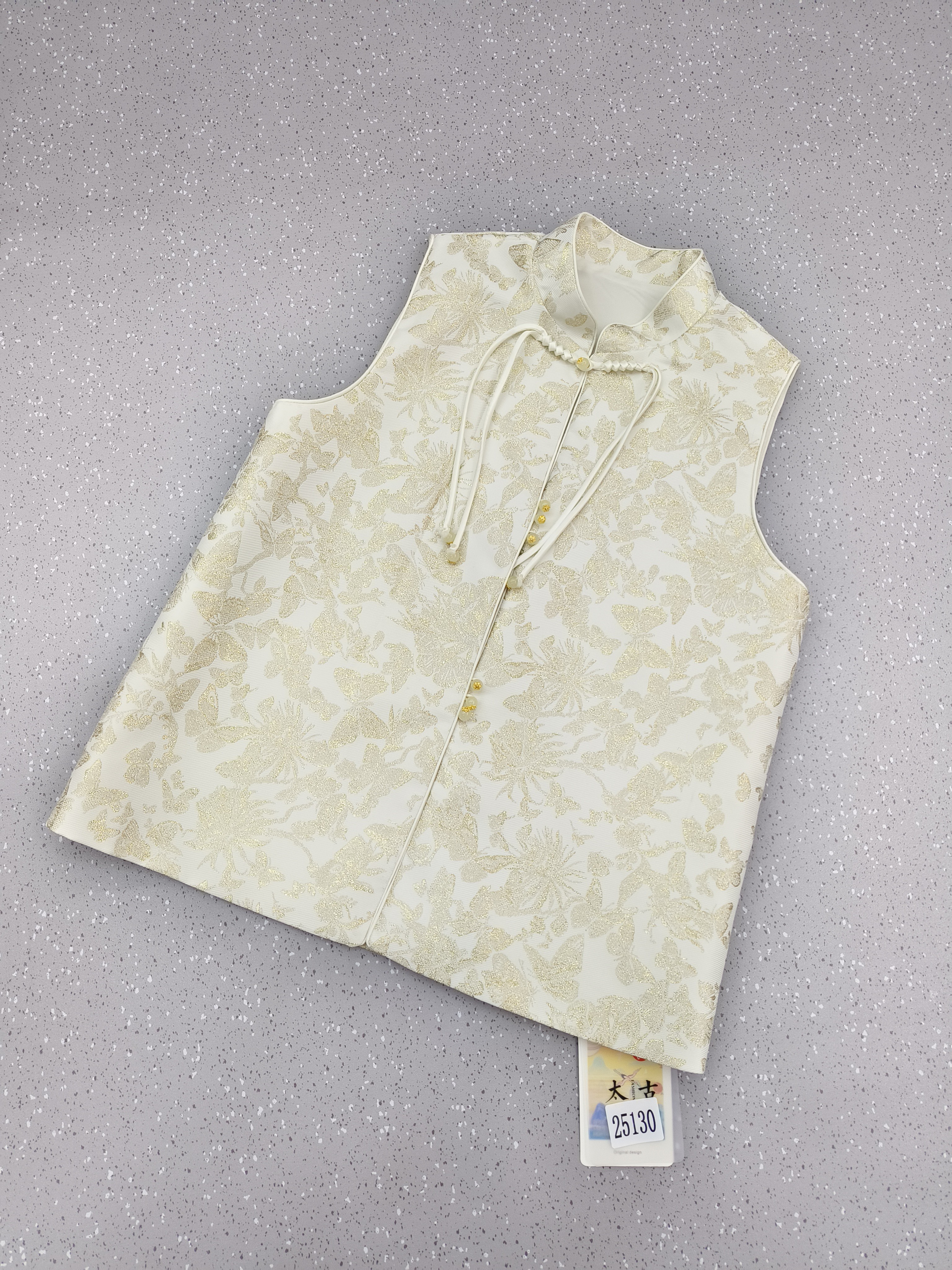 国风春款薄料马甲