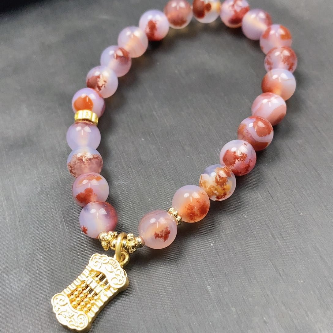 玛瑙/玉髓合金玛瑙手串